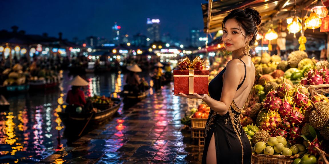 Phong bì đỏ may mắn và không khí lễ hội sôi động trên sông Mekong – ưu đãi chào mừng thành viên mới